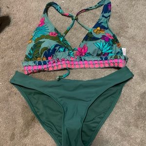 target bikini set size large top size medium bottoms